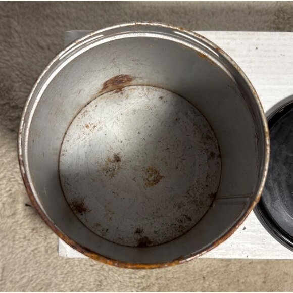 Vitg Macdonald Export Cigarette Tobacco Tin Can Rust Patina No Tin Lid Canada - Picture 7 of 8
